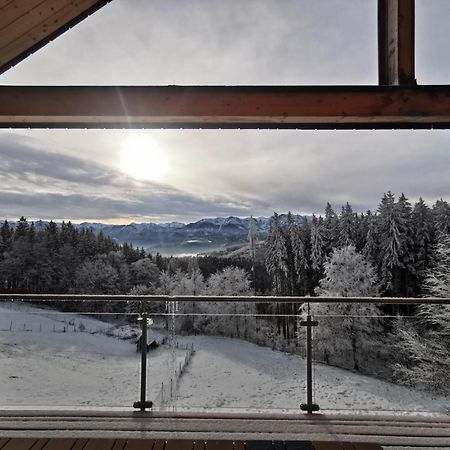Appartement Holzhaus "Zum Schwarz'N" à Aurach am Hongar Extérieur photo