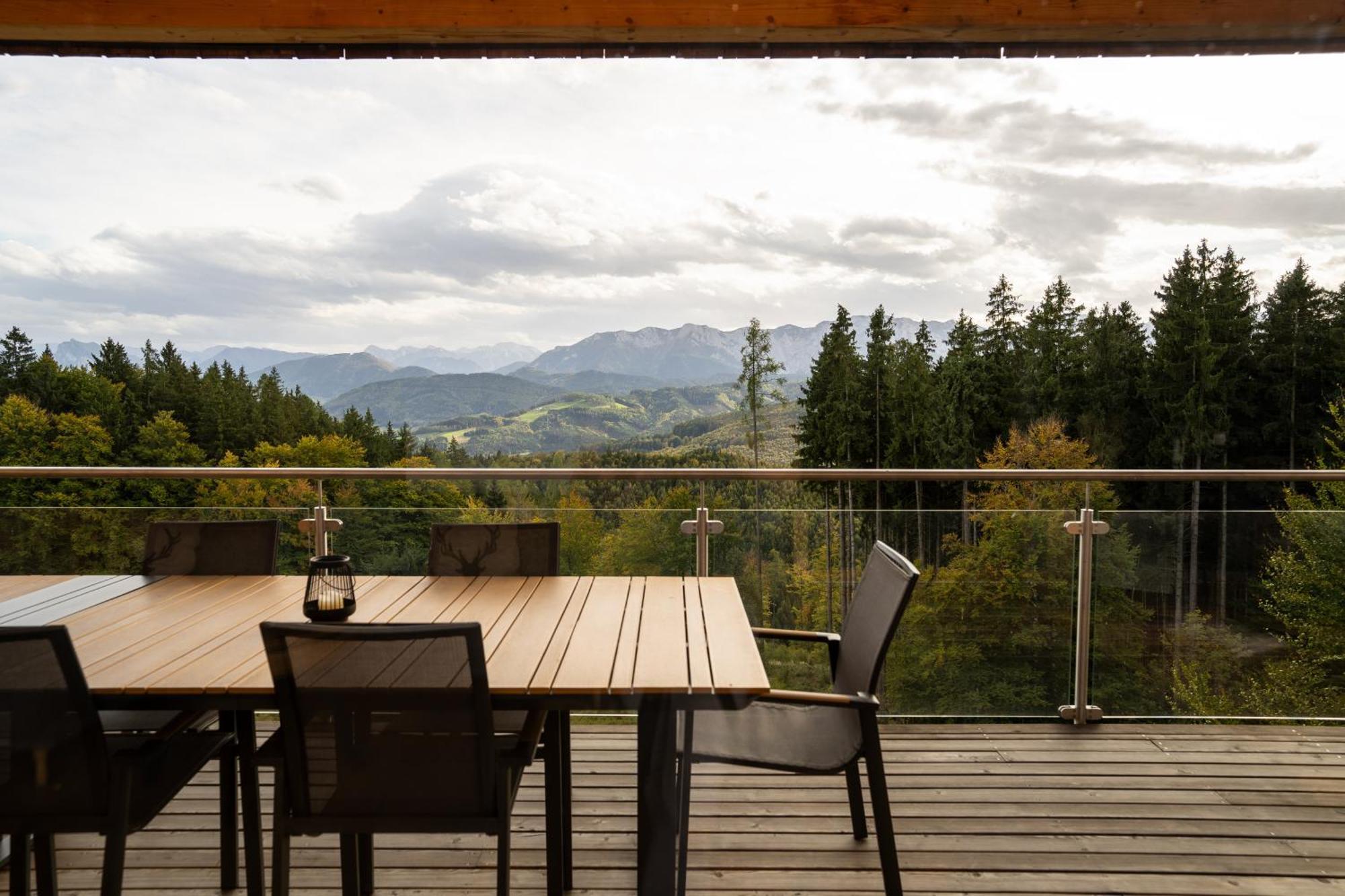 Appartement Holzhaus "Zum Schwarz'N" à Aurach am Hongar Extérieur photo