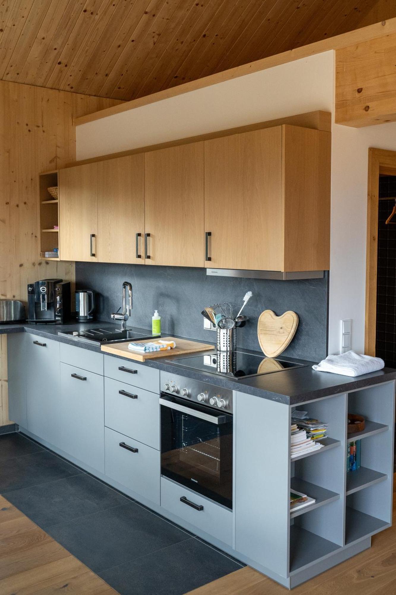 Appartement Holzhaus "Zum Schwarz'N" à Aurach am Hongar Extérieur photo